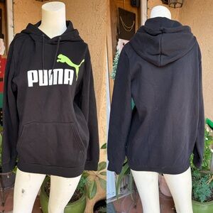 PUMA Men’s Drawstring Fleece Hoodie SMALL